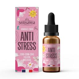 Huile CBD CBG CBN Anti-Stress 20% / 2200mg, sans THC (10ml)