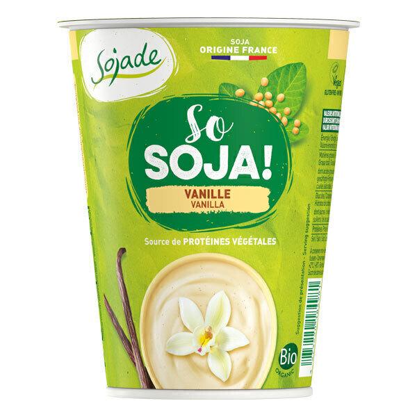 Dessert vanille au soja 400g