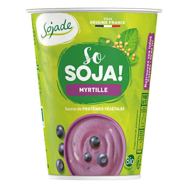 Dessert myrtille au soja 400g