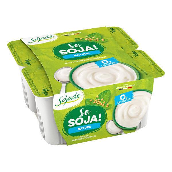 Dessert nature au soja 4x100g