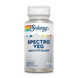 Spectro Multivitamines Solaray, 60 capsules végétales