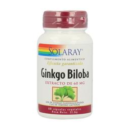 Ginkgo Biloba 60 capsules végétales de 60mg