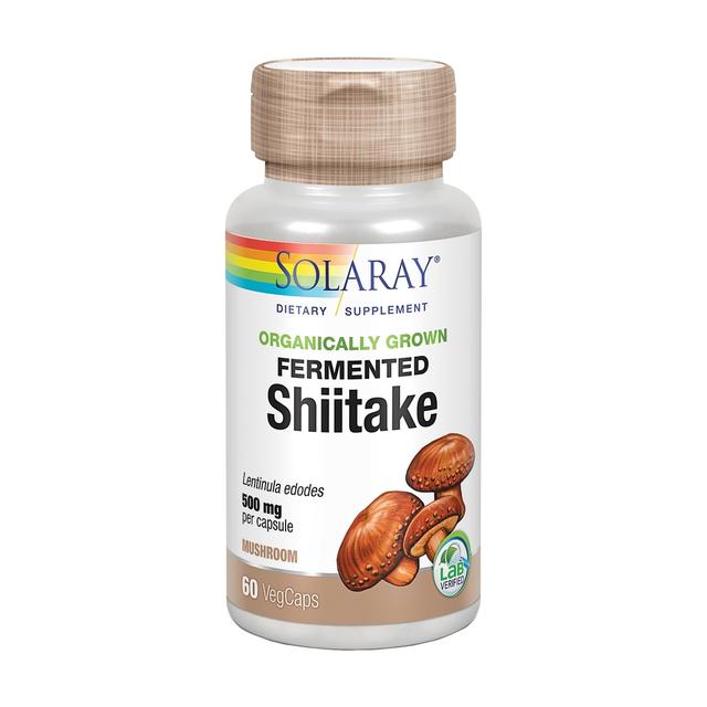 Shiitake fermenté 60 capsules végétales de 500mg