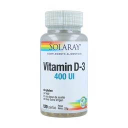 Vitamine D3 120 perles