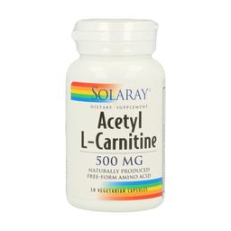 Acétyl L-Carnitine 30 capsules végétales de 500mg