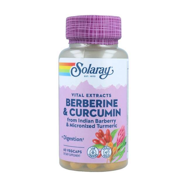 Berbérine et curcumine 60 capsules végétales de 500mg