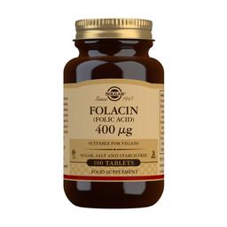 Acide folique folacine 100 comprimés de 400mg (400μg)