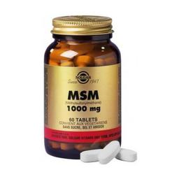 MSM (méthylsulfonylméthane) 60 comprimés de 1000mg