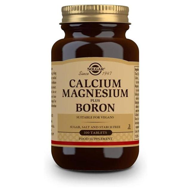 Calcium et Magnésium avec Bore Solgar 250 comprimés