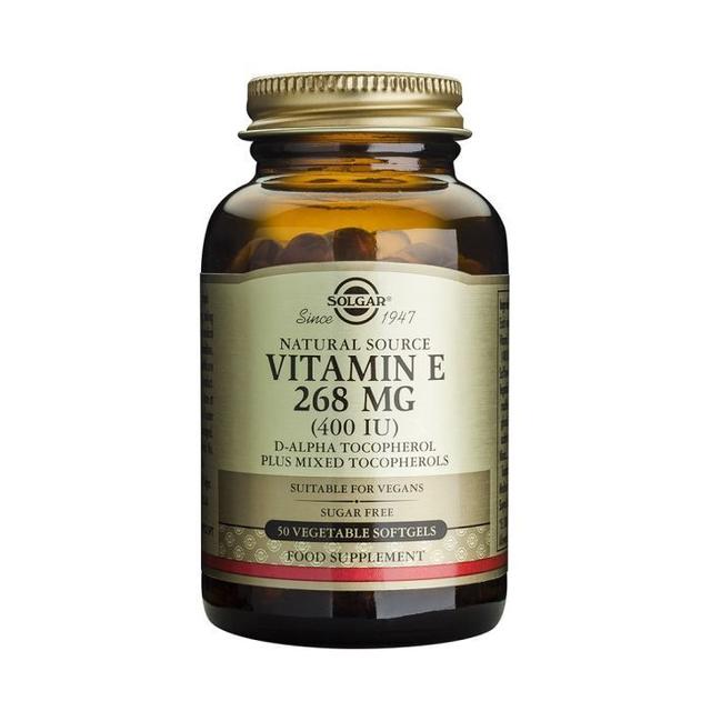 Vitamine E 400 UI Solgar, 100 gélules douces