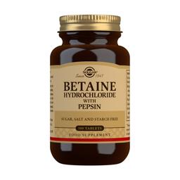 Chlorhydrate de bétaïne avec pepsine 100 tablettes