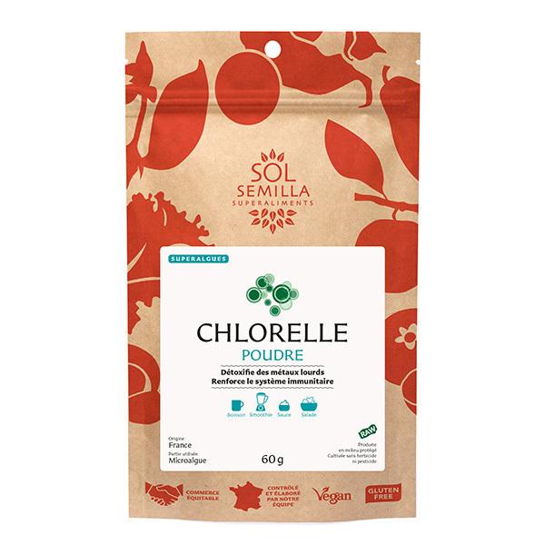 Chlorelle poudre 60g