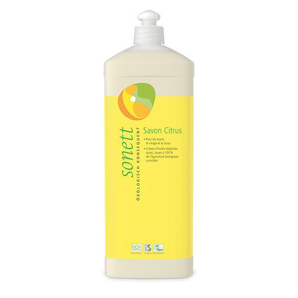 Savon liquide visage et corps Citron 1L