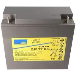 Batterie au plomb Sonnenschein Solar S12 / 17G5, connexion M5