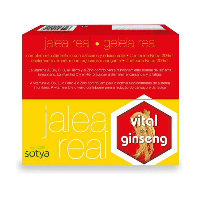 Gelée royale vitale au ginseng 20 fioles