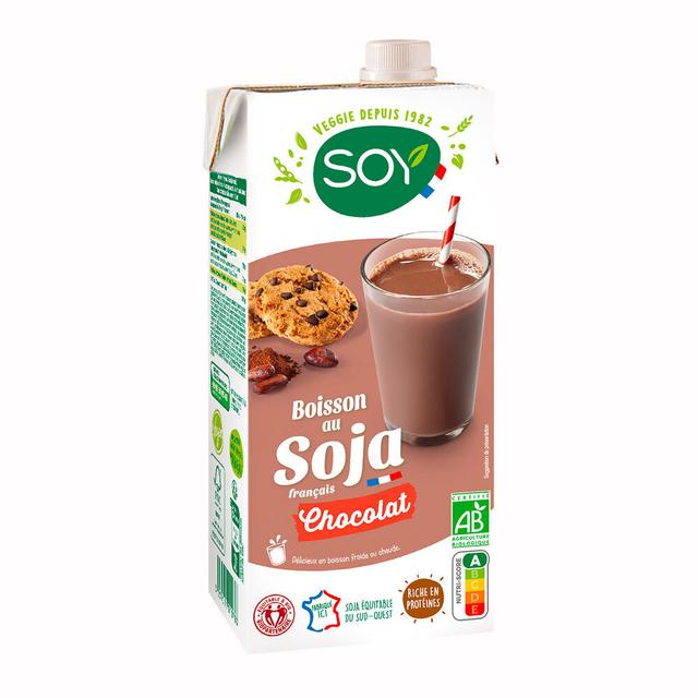 Boisson au soja chocolat 1L