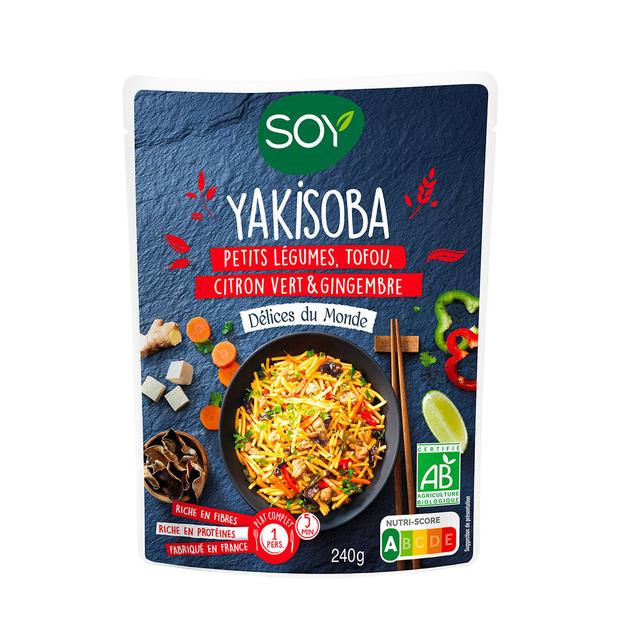 Yakisoba de légumes, tofu et gingembre 240g