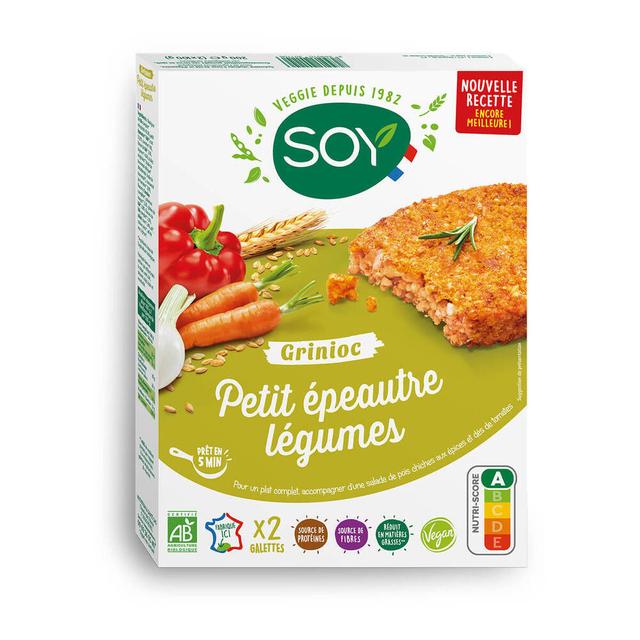 Galettes Grinioc épeautre & légumes 2x100g