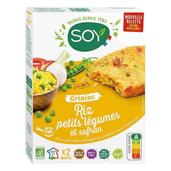 Galettes Grinioc riz légumes et safran 2x100g