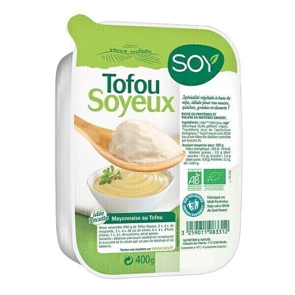 Tofu soyeux nature 400g