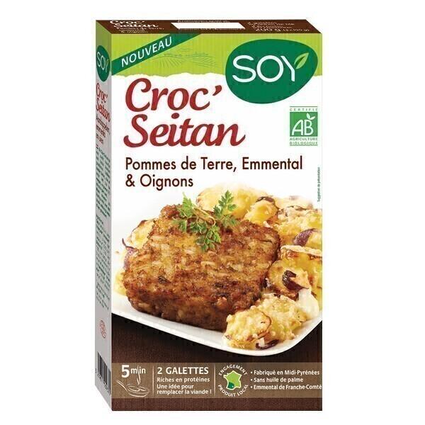 Croc'seitan emmental 2x100g