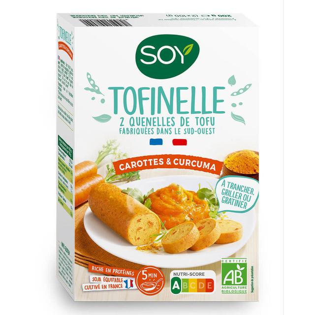 Tofinelle carotte curcuma 200g