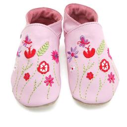 Chaussons cuir Jardin 0-6 mois