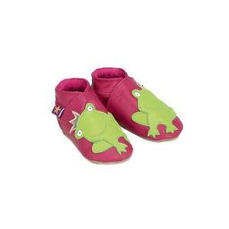 Chaussons cuir Grenouille 0-6 mois