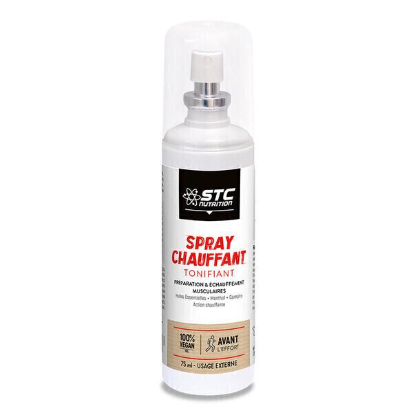 SPRAY CHAUFFANT TONIFIANT - Facilite l'échauffement musculaire