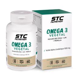 Omega 3 Vegetal - Endurance & tonus mental - Cure 30j