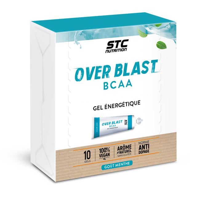 Over Blast BCAA - Gel énergie efforts intenses - 10 gels