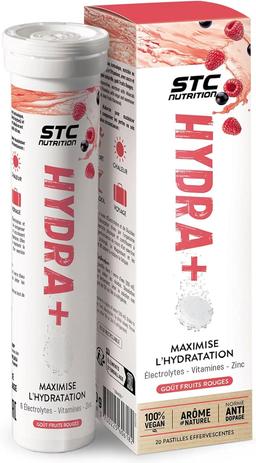 Hydra+ Chaleur, sport, voyage, alcool, fatigue - 20 pastilles