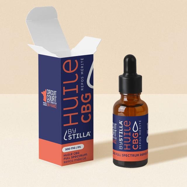 Huile de CBD CBG 10% Choco Noisette 10ML Douleurs Articulations