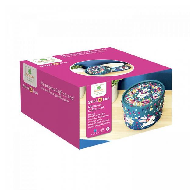 Stick'n fun  3d mosaiques Coffret rond