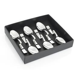 Coffret de 6 cuillères coudées carmil pour café ou cocktail