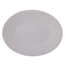 Plat ovale Bohémia 41,5 cm blanc