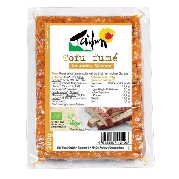 Tofu fumé amandes sésame 200g