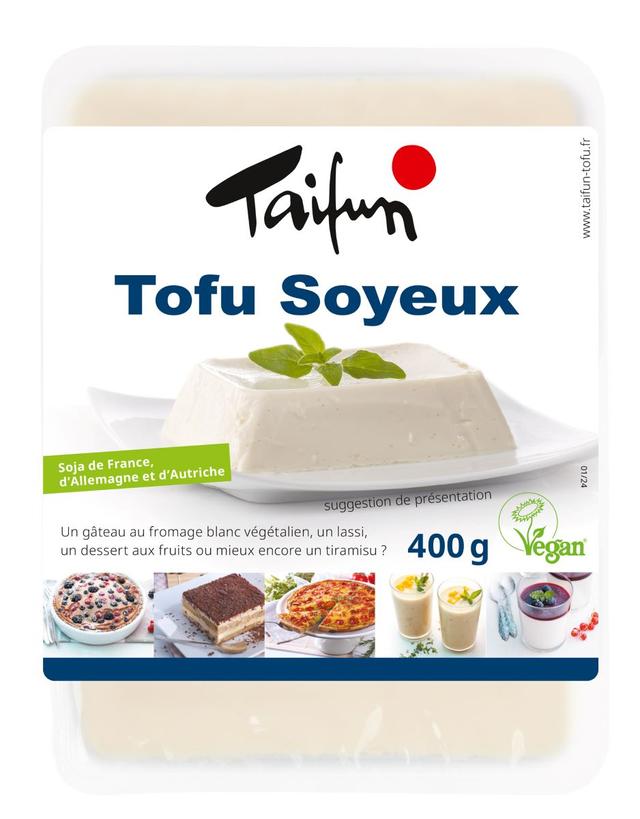 Tofu soyeux 400g