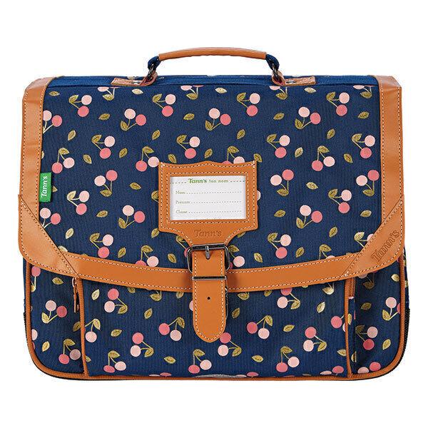 Cartable 38 cm Fruits Alexa Bleu / Rose