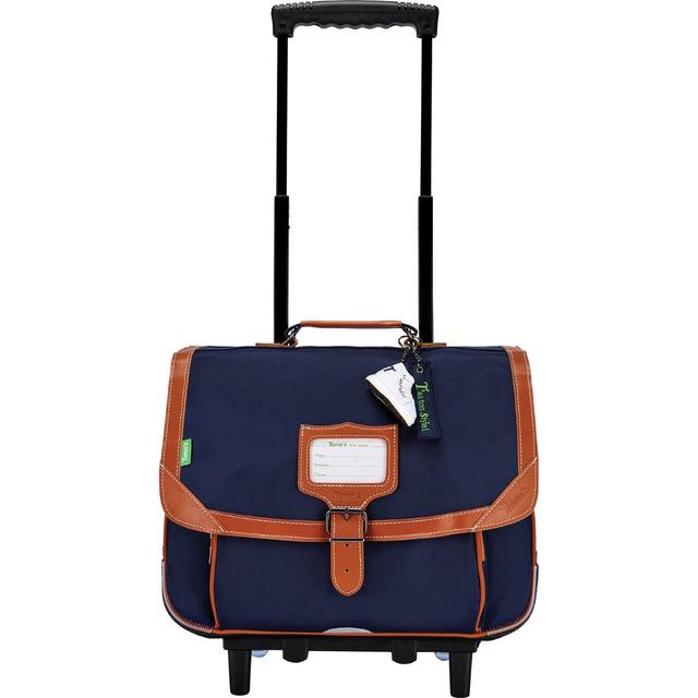 Trolley Camille Bleu Marine 38 cm