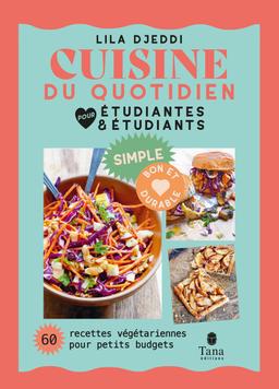 Livre  Cuisine étudiante - Djeddi Lila