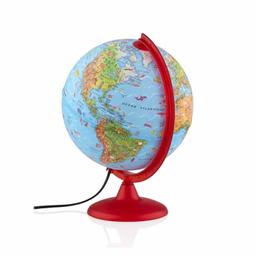 Globe terrestre lumineux interactif Ø 25 cm - Zoo