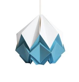 Suspension Origami Bicolore en Papier - Taille S