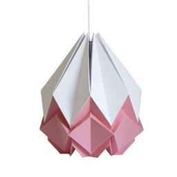 Suspension Origami Bicolore en Papier - Taille XL