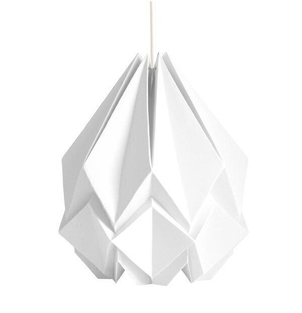 Suspension Origami Couleur Uni en Papier - Taille XL