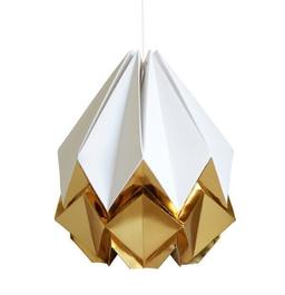 Suspension Origami Bicolore en Papier - Taille L