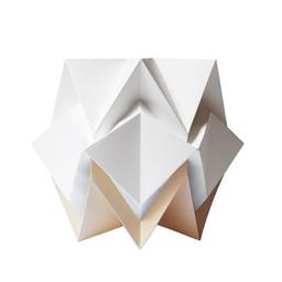 Lampe de Table Origami Bicolore en Papier - taille M