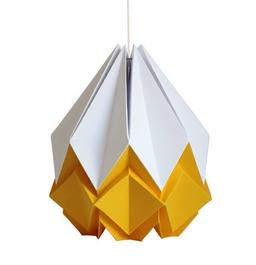 Suspension Origami Bicolore en Papier - Taille L