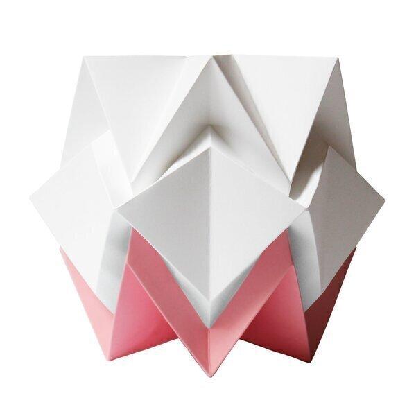 Lampe de Table Origami Bicolore en Papier - taille S