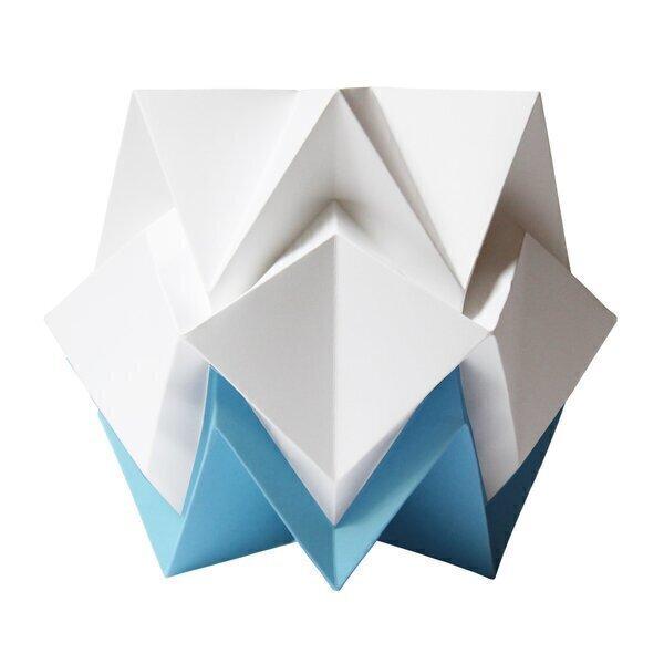 Lampe de Table Origami Bicolore en Papier - taille S